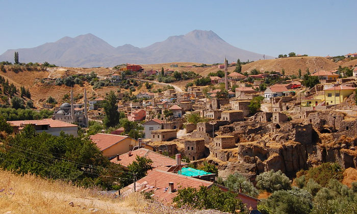 Деревня Ихлара в Турции