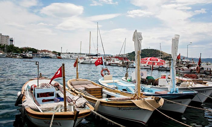 Морской порт Эрдека в Турции