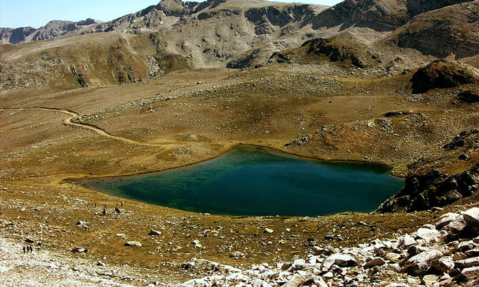 Озеро Килимли Гёль в Турции