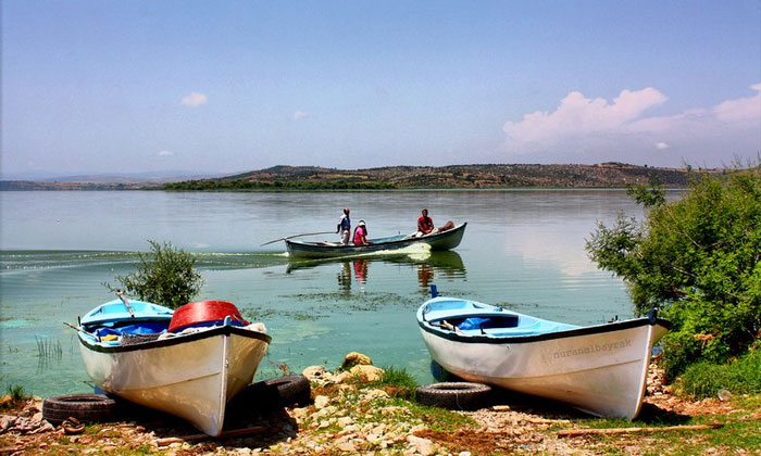 Озеро Улубат в Турции
