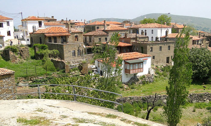Деревня Тепекёй (Гёкчеада) в Турции