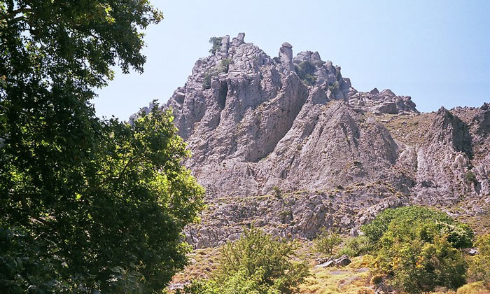 Гора Гёкчеада в Турции
