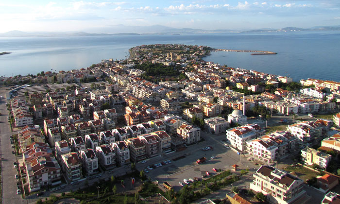 Город Чандарлы в Турции