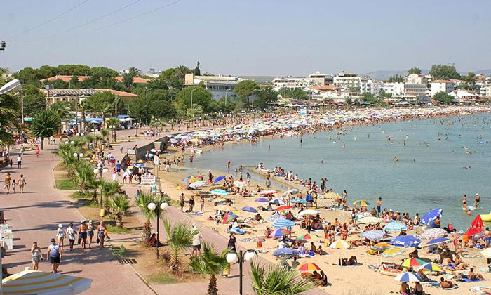 Пляж Алтынкума в Турции