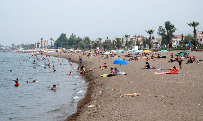 Один из пляжей Дикили в Турции