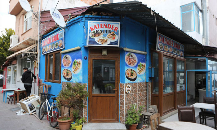 Ресторан «Kalender» (Чандарлы) в Турции