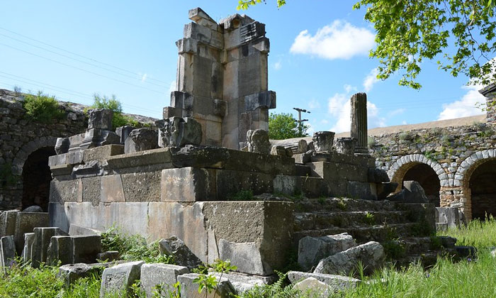 Римская гробница Яссоса в Турции