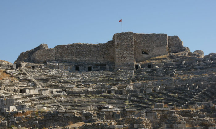 Византийская крепость Милета в Турции