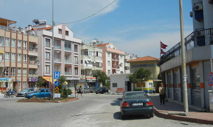 Улицы Дикили в Турции