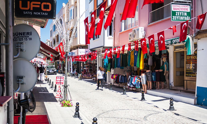 Улицы Кучуккую в Турции