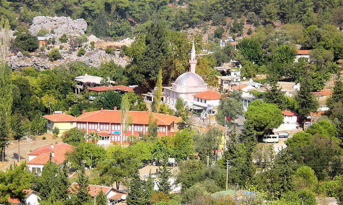 Деревня Байир в Турции