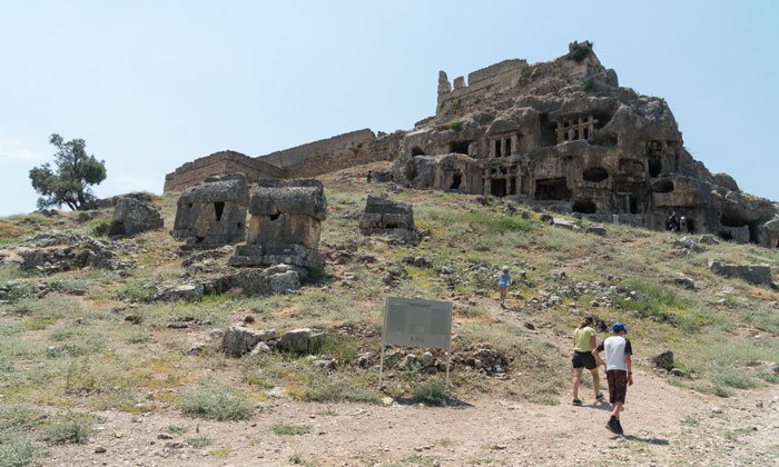 Руины Тлоса в Турции