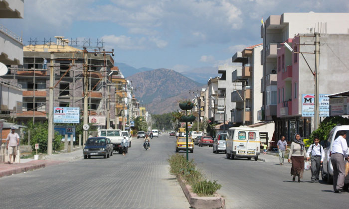 Улицы Даламана в Турции