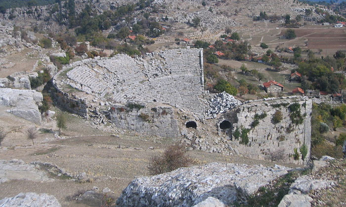 Амфитеатр Сельге в Турции