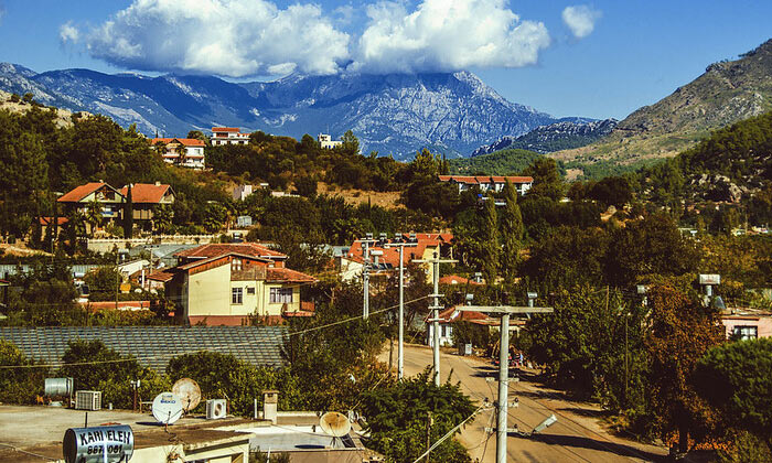 Деревня Адрасан в Турции