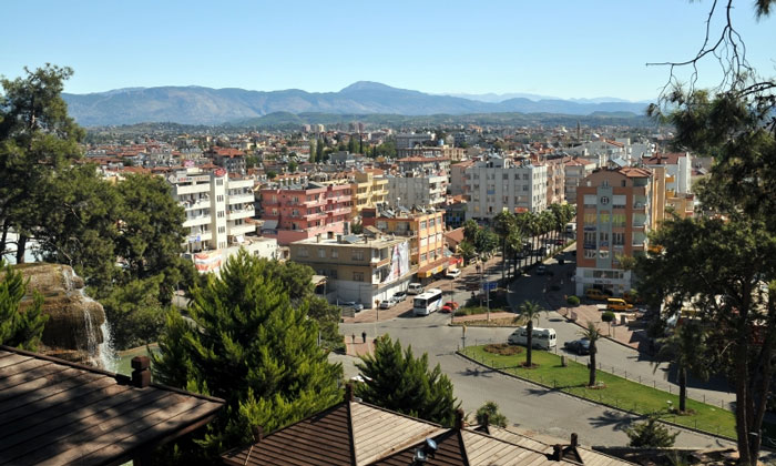 Город Манавгат в Турции