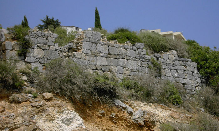 Руины верхней части Иотапе