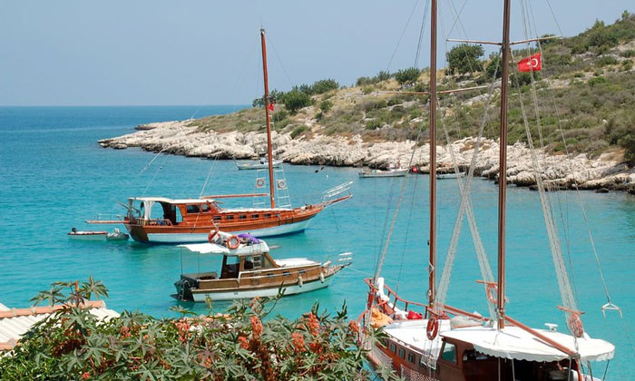 Яхты Нарлыкую в Турции