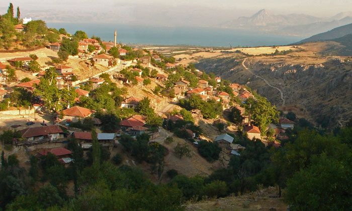 Деревня Барла в Турции