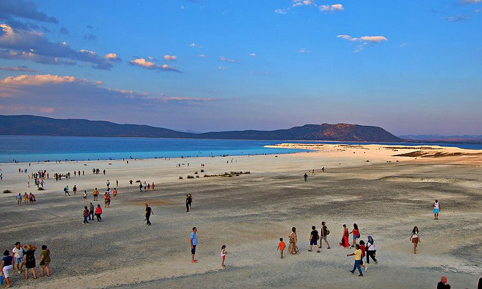 Озеро Бурдур в Турции